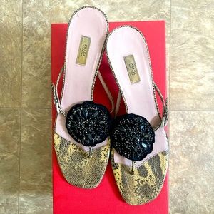 Prada Snakeskin Heels